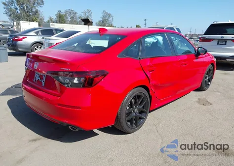 2025 Honda Civic Sport from USA, damaged, VIN 2HGFE2F52SH551685